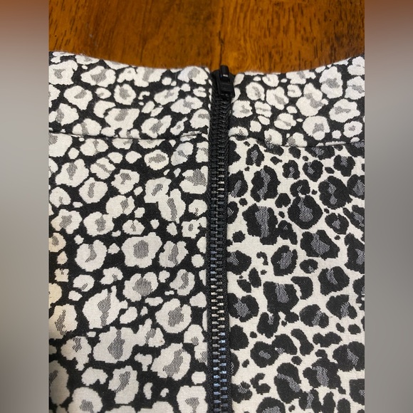 Ann Taylor Contrasting Color cheetah Print Pencil Skirt Size‎ 6 - Picture 5 of 10